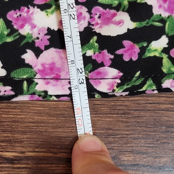 Zara NEW Purple Floral Pattern Sleeveless Causal Thick Straps Lightweight Top - Picture 9 of 16